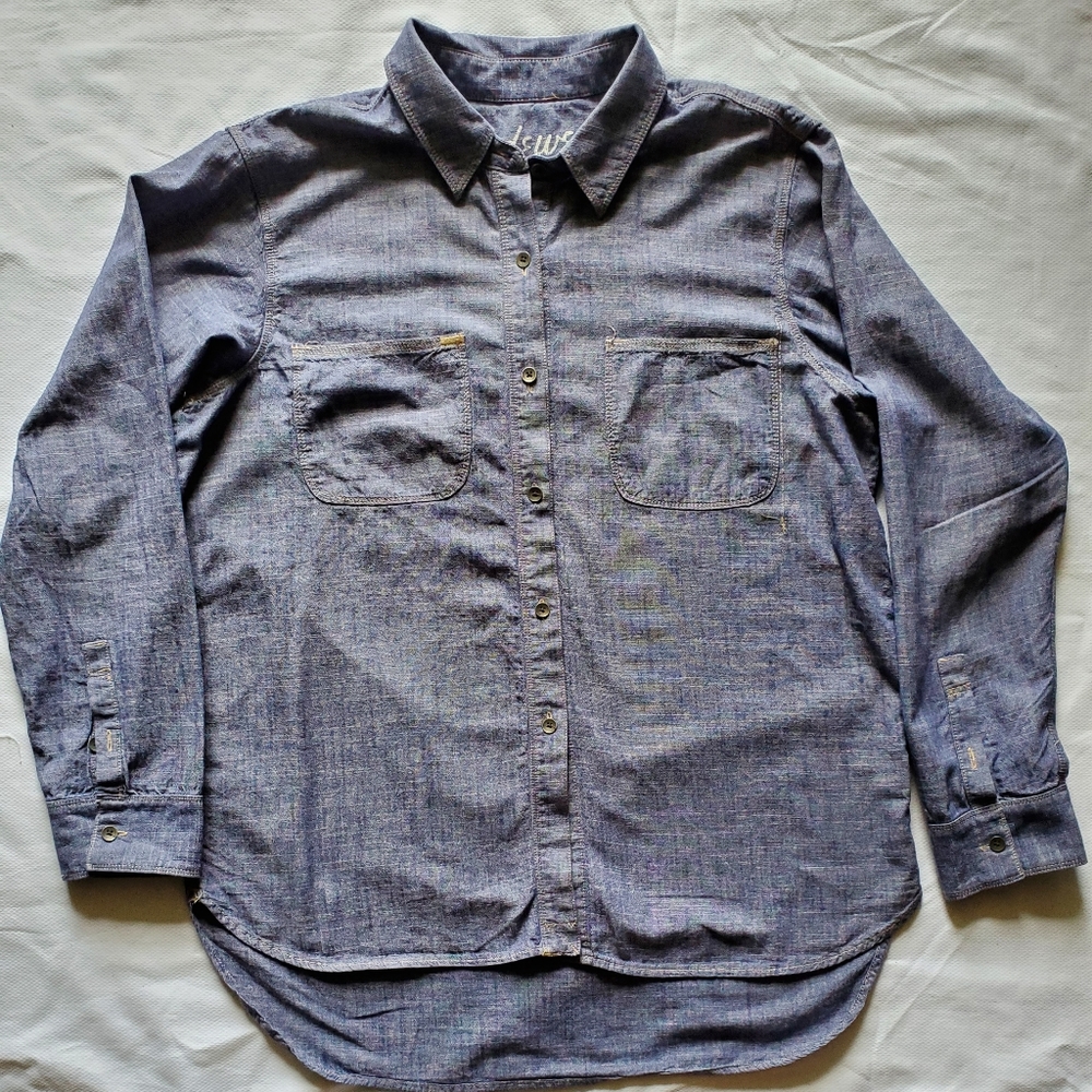 Men's Madewell Chambray Longsleeve Button-down